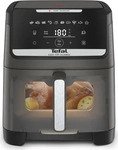 TEFAL 7211419840, Tefal EY846H Hei&szlig;luftfritteuse Easy Fry Silence Coal Vision (7L)