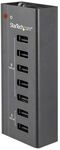 StarTech.com ST7C51224EU USB Ladestation (7 Ports, 5x 1A Ports & 2x 2A Ports,