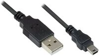 Good Connections USB-Kabel - USB (M) zu Mini-USB, Typ B (M)