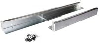 Equip Rack-Montageschienen - 600 bis 800 mm Tiefe - Schrankmontage - Schwarz - 48.3