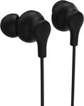Hama Kopfh&ouml;rer "Curly", In-Ear, Mikrofon, Kabelknickschutz, USB-C, Schwarz