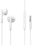Hama Kopfh&ouml;rer "Noble", Earbuds, Mikrofon, Kabelknickschutz, 3,5-mm-Klinke, Wei&szlig;