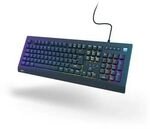 uRage Gaming-Keyboard "Exodus 600 Mechanical", Rote Switches, Schwarz, QWERTZ DE