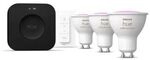 Philips Hue Starter Set "White & Color Ambiance"LED-Lampe, GU10,