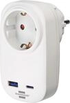 Brennenstuhl Steckdosenadapter + USB-Charger PD 1xUSB A,1xPD 20W