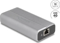 DELOCK 64349, Delock USB 40 Gbps Type-C Netzwerk Adapter 10 Gigabit LAN 1 x RJ45