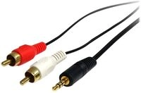 StarTech.com 90cm 3,5mm Klinke auf Cinch Audiokabel