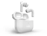 SBS AIR KAB MAX TrueWireless Headset mit QI-Ladeetui weiss