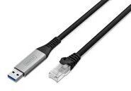DIGITUS USB 3.2 Gen1 - RJ45 Ethernet Kabel 1Gbit/s - Kabel - Digital/Daten