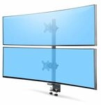 StarTech.com Desk Mount For 2x Vertically Stacked Monitors, Dual 49", TAA -