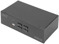 DIGITUS KVM-Switch 4-Port 4K HDMI Dual-Display - KVM-Umschalter - 4-Port