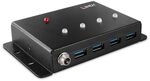 Lindy 4 Port USB 3.0 Metall Hub
