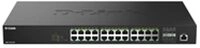 D-Link DMS 1250-28P - Switch - L2+ - Smart - 24 x 10/100/1000/2.5G (PoE+)