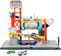 MATTEL JGB68, Mattel GmbH MBX Spielset Rotierende Waschstra&szlig;e