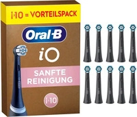 Oral-B iO Sanfte Reinigung Schwarz 10er FFU Aufsteckb&uuml;rsten