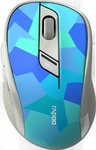 RAPOO 00184336, RAPOO Kabellose Office Silent Multi-Mode Maus "M500", Blau