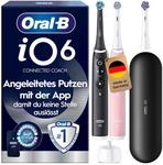 Oral-B iO Series 6 Black Lava/Pink Sand mit 2. Handst&uuml;ck JAS22 Elektrische