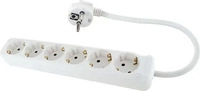SCHWAIGER STSL0614, Schwaiger Steckdosenleiste 6 x Schuko - Steckdosenleiste