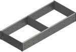 BLUM ORGA-LINE Einzel-Set Korpusbreite 305/NL500 mm Edelstahl/Kunststoff