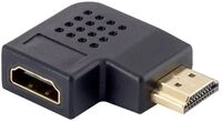 Equip Life - HDMI rechtwinkliger Adapter - HDMI weiblich zu HDMI m&auml;nnlich