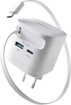 Intenso Compact Fast Charger 65W USB-C/USB-A White