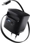 INTENSO 7806520, Intenso Compact Fast Charger 65W USB-C/USB-A Black