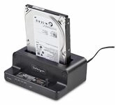 StarTech.com M.2 NVMe to 2.5/3.5" SATA Drive Duplicator, Dual Bay Cloner - Solid