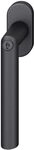 FSB Fenstergriff 34 1076 81415 abschlie&szlig;bar ovale Rosette,Aluminium schwarz matt
