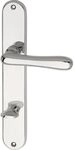 MARCHESI FH Dr&uuml;ckergarnitur ELEGANT 22 - auf Schild WC 90, Messing verchromt