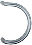KWS T&uuml;rgriff Serie 84 - Halbkreis, L 330 mm, LA. 300 mm, &oslash; 30 mm, Edelstahl