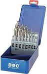 BOHRCRAFT Maschinen Gewindebohrer-Box HSSG/HSS-E Co5 M3-M12 + Kernloch