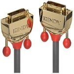 Lindy Gold - DVI-Kabel - Single Link - DVI-D (M)
