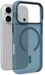 PURO LIGHTFEEL MagSafe kompatibles Cover f&uuml;r iPhone 17 PRO, blau