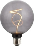 HAMA 00232609, Hama LED-Filamentlampe, E27, Globe G125, smoke, klar, extra...