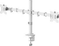HAMA 00220904, Hama Monitorhalterung, 2 Monitore, h&ouml;henverstellbar,