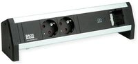 Bachmann DESK 1 - Steckdosenleiste - Wechselstrom 250 V - Eingabe, Eingang GST18i3 -