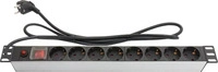GOOD CONNECTIONS GC-N0087, Good Connections Steckdosenleiste (Rack - einbauf&auml;hig) -