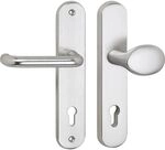 Marchesi SH-Wechselgarnitur GARDA-Knopf gekr., ohne Kzs., silber, RC2, 50 x 247...