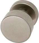 MARCHESI T&uuml;rknopf Flachform - auf Rosette &oslash;50, fest auf Rosette 50x11,...