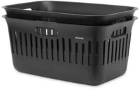 Brabantia Collect-It W&auml;schekorb 40&nbsp;L, 2-er Set - Black W&auml;schekorb