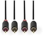 Nedis CINCH-KABEL 5M / NEDIS CABW24200AT50 ANTH CABW24200AT50