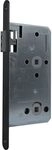 KFV Magnetfallenschloss 116 1/2, WC 78mm, Stulp rund,Edelstahl schwarz lackiert