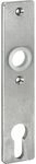 AMF Kurzschild 427Z, PZ 72, Schraublochabstand 67 mm, 156 x 32 x 6 mm, Edelstahl