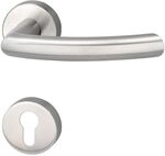 MARCHESI Dr&uuml;ckergarnitur ARC - auf Rosette PZ, 38 - 45, Edelstahl matt