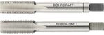 BOHRCRAFT Hand-Gewindebohrer-Satz HSSG DIN5157 Gasgewinde G 1/4 Zoll