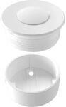 SIRO PushPower Druckschalter Mini 35 wei&szlig;