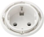 EVOline One Steckdose wei&szlig; DM 59 mm