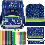 HERLITZ 400205563, Herlitz Schulranzen Loop Plus T. Rex Explorer