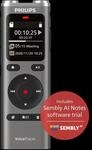 Philips VoiceTracer DVT2075 inkl. Sembly AI Notes Diktierger&auml;t