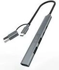 INCA Adapter IUTP-06TX USB C/A USB 3.0/2.0+ Typ-C, 100W - Adapter